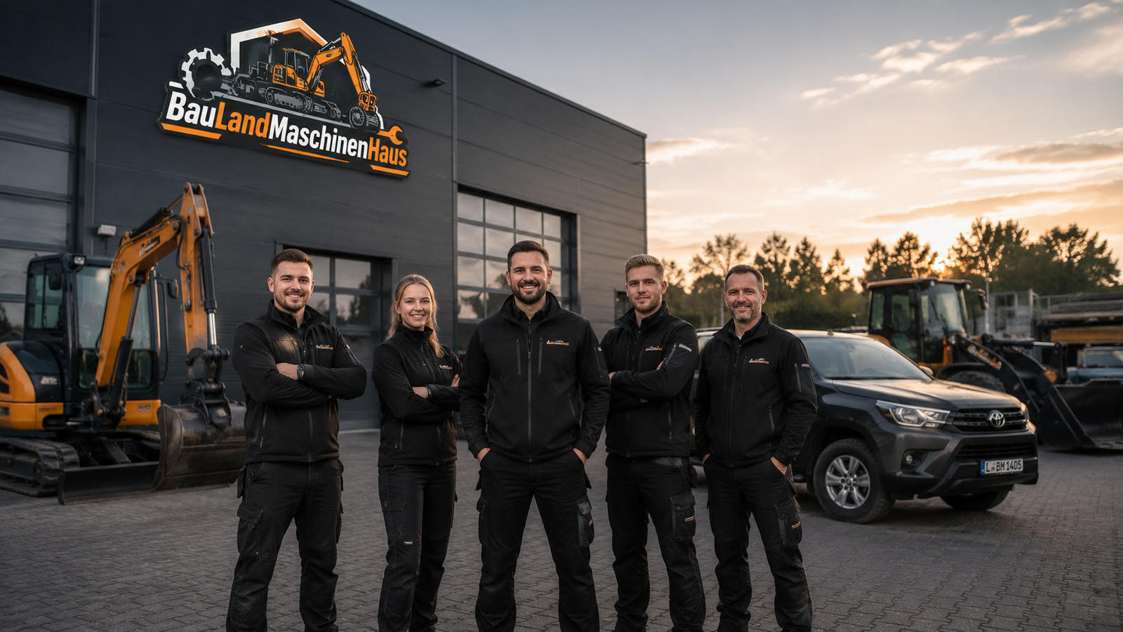 BauLandMaschinenHaus Team