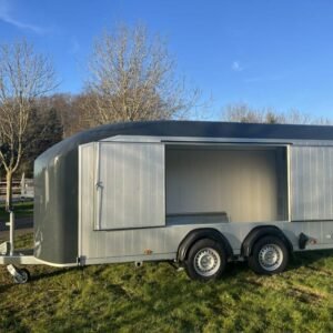 kofferanhanger debon roadster 900 grau mit 2 seitenturen gebremstem tandemfahrwe 1.jpg